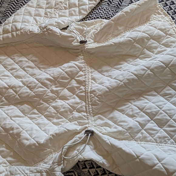 Croft & Barrow Cream Quilted Jacket - Picture 10 of 12